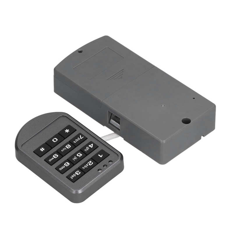 Electronic Cabinet Lock Smart Safe Durable Digital Number Keypad Door Locker for File Cabinet Home Office Library Door