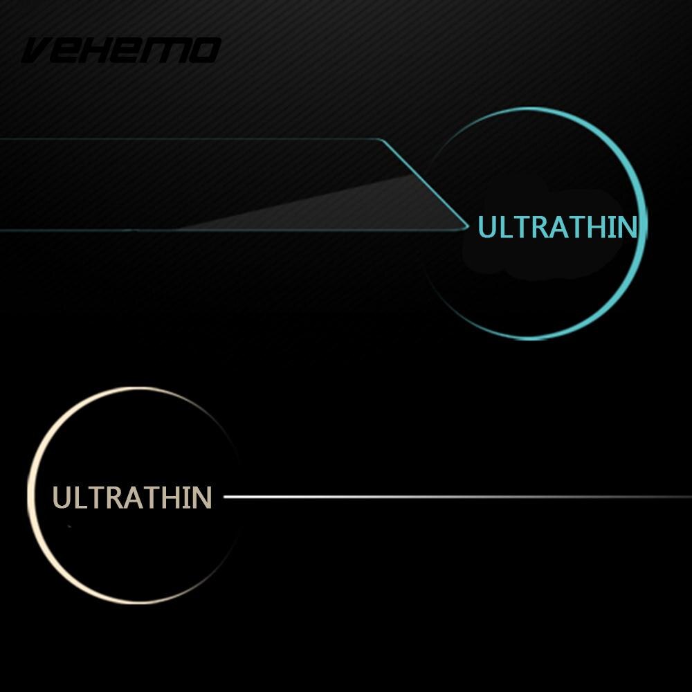 5 pulgadas 9H películas protectoras de DVD para coche Mp5 pieles de vidrio templado Protector de pantalla GPS Anti-huella digital navegación transparente