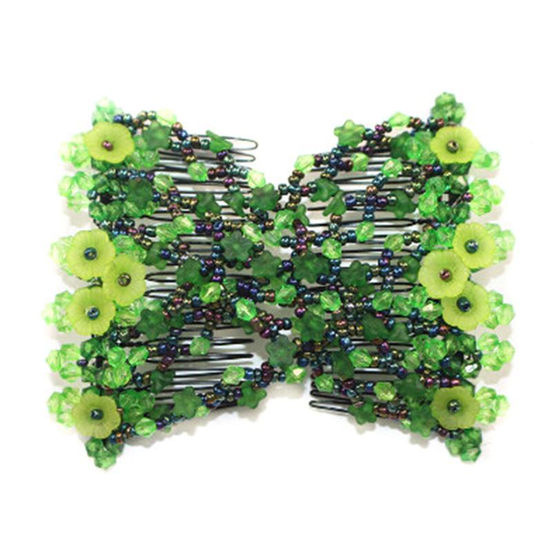 5 stk magic ez kammer perler elastisk stretch hår bolle maker kammer hår klips hår dekorasjon for kvinne jente