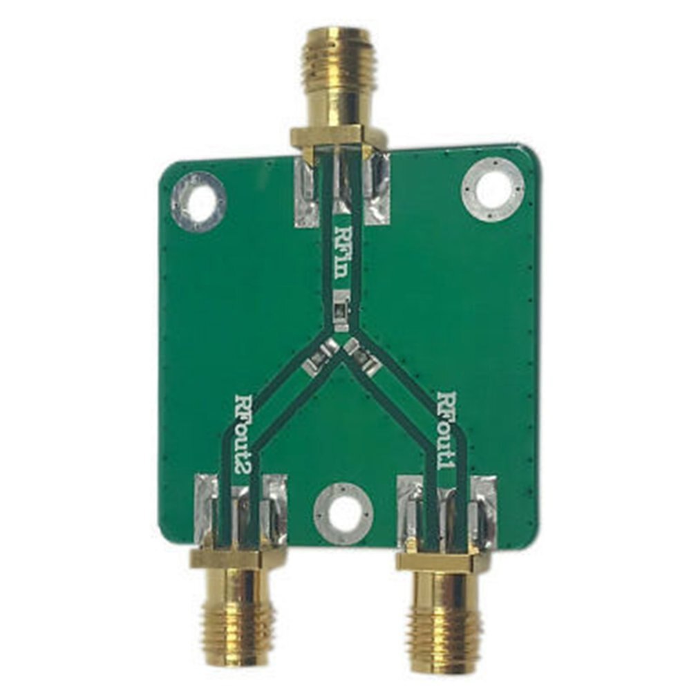 Rf Magnetron Weerstand Power Splitter Module 1 Naar 2 Combiner Sma DC-5GHz Radio Frequentie Divider Groene Kleur