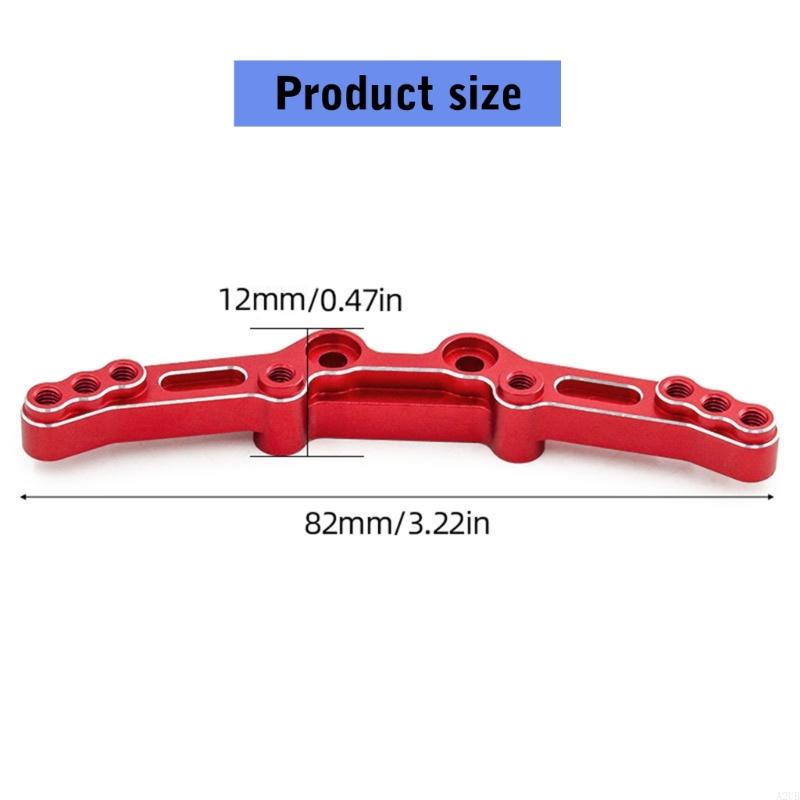 Placa amortiguación trasera para 1/10 actualizaciones automóviles remotos Accesorios automóviles A2UB