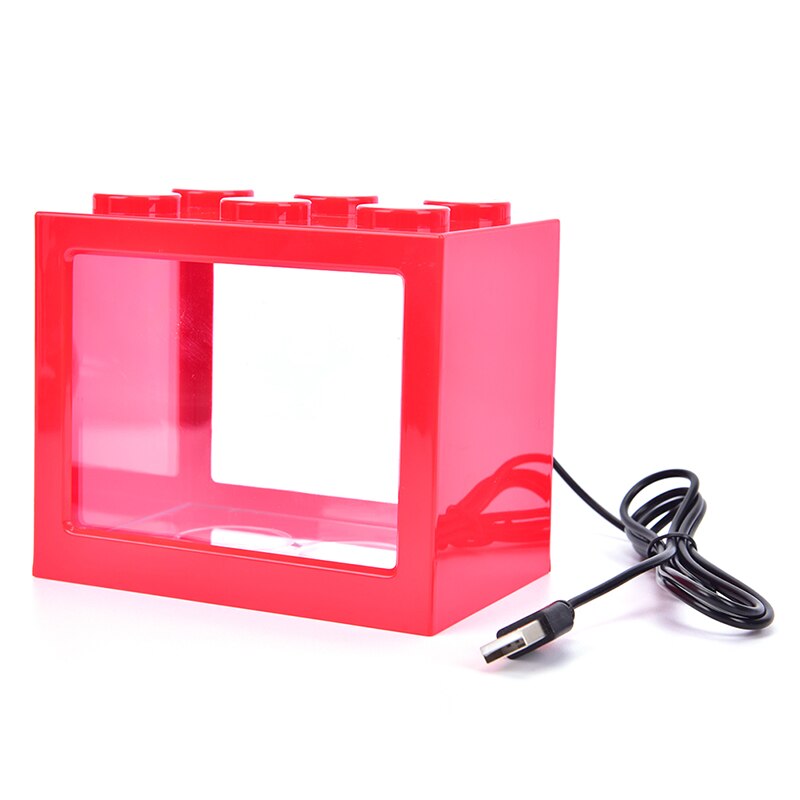 Home Garden Mini Fish Tank Fish Tank Home Office Sofa Desktop Aquarium Turtle Tank