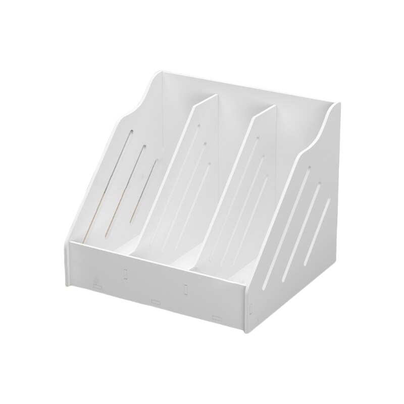 F3MA A4 Office Organizer Letter Size File Folder Desktop File Organizer Box Magazine File Dividers Document File Organizers: 3 side