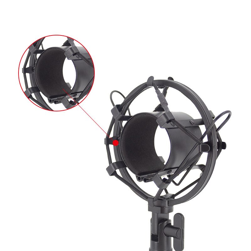 Metal Shock Absorber Condenser Microphone Anti-shake Bracket Microphone Clip Shock Absorber Shock Absorber