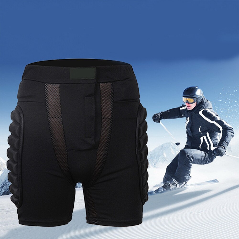 Sports snowboarding shorts hoftebeskyttende bund polstret til motorcykel ski rulleskøjte snowboard hoftebeskyttelse pad gear