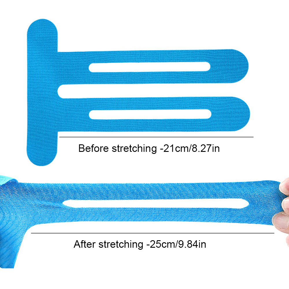 5 stuks voorgesneden kinesiologie tape elastische knie atletische tape sportbescherming patches voor kniesteun en stabiliteit