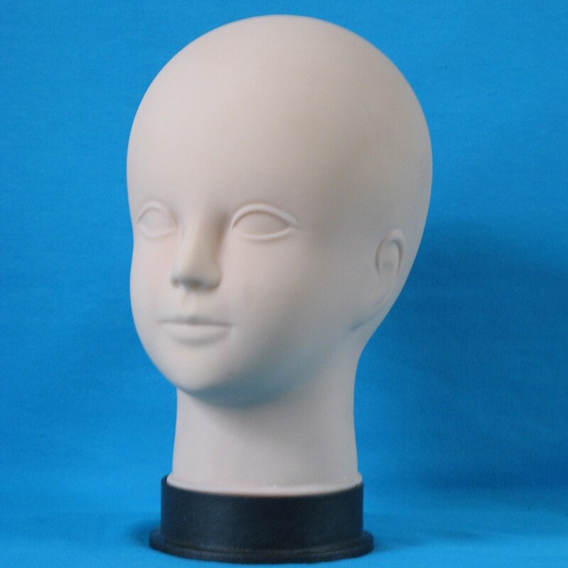 Plastic Female Cosmetology Mannequin Head for Makeup Practice, Training Manikin Head Hairdresser,Mannequin Head