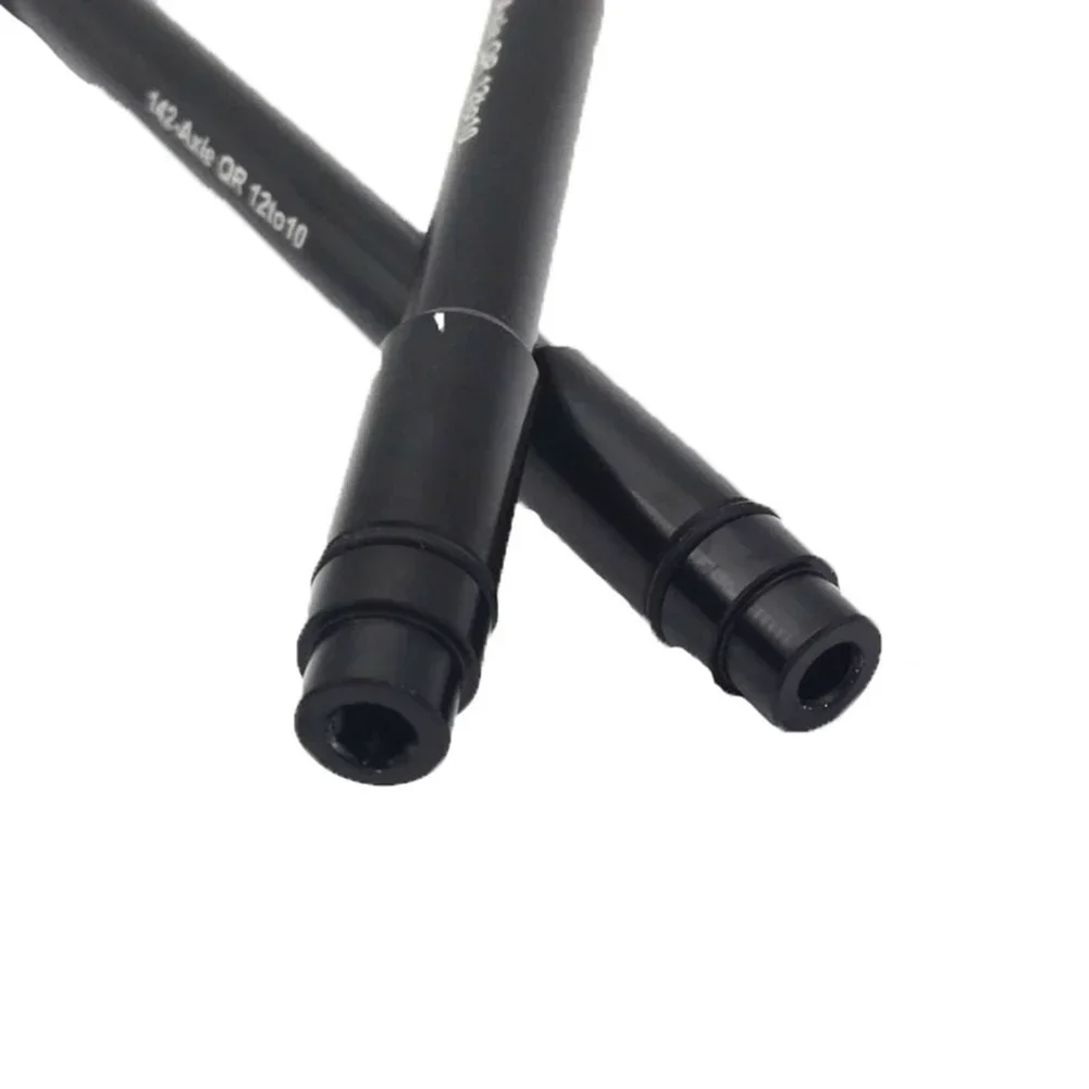 Adapter Steck achse Adapter 135mm 142mm 148mm Adapter Aluminium legierung Fahrrad schwarz praktisch für die Verwendung Steck achse 10mm 12mm
