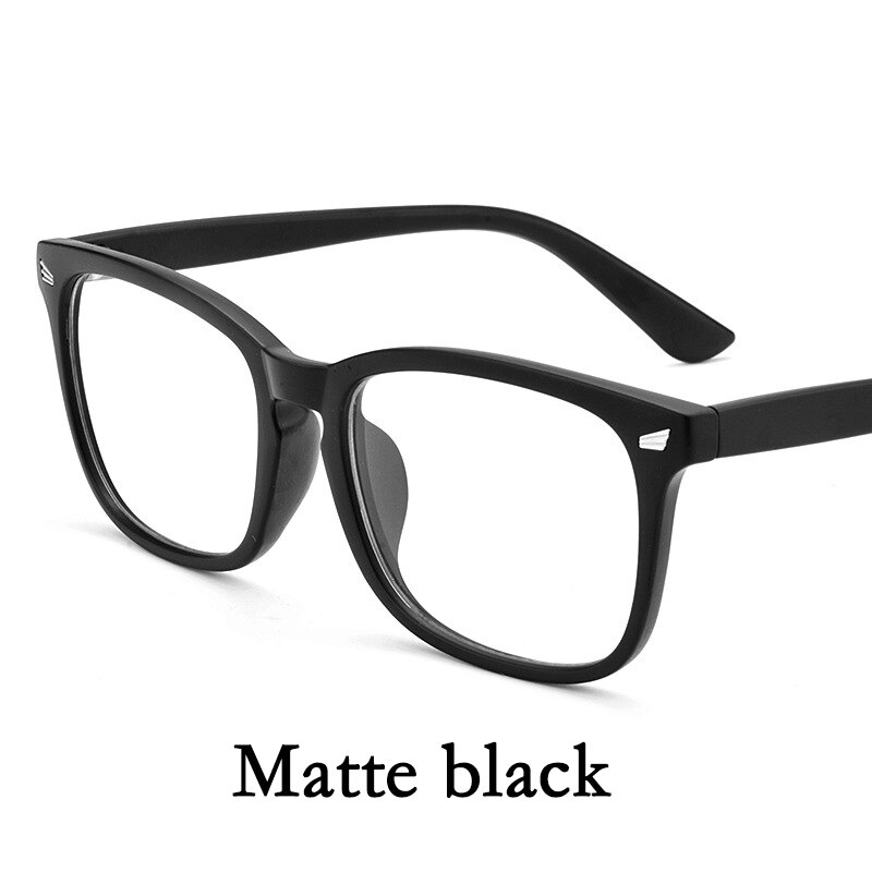 Anti blau licht brille gläser quadrat Computer brille schlicht gläser voll rahmen gläser für männer und frauen strahlung schutz: Braun