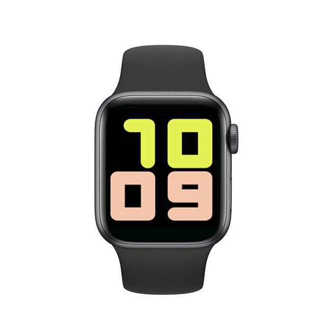 Original IWO X7 Smart Watch Series 7 Bluetooth Call Heart Rate Blood Pressure DIY Dial Men Ladies Smart Watch for ios Android: X7 black