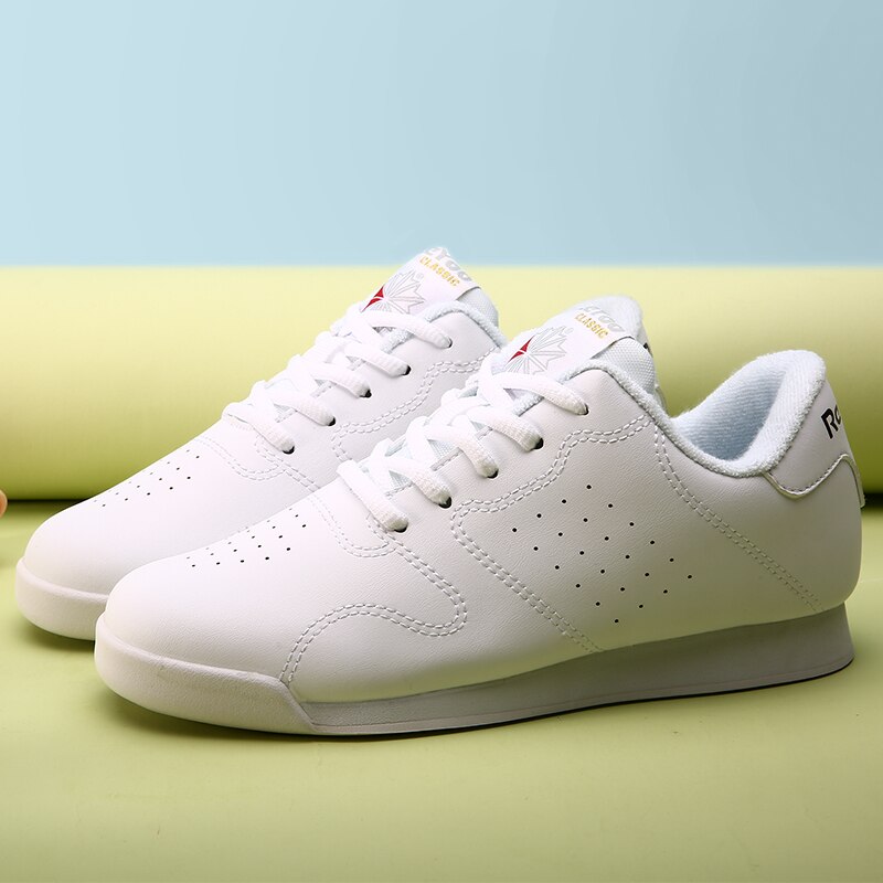 Kids 'Dans Sneakers Jongens Meisjes Professionele Witte Kant-Up Ademend Concurrerende Aerobics Schoenen Cheerleading Schoenen Sport Schoenen
