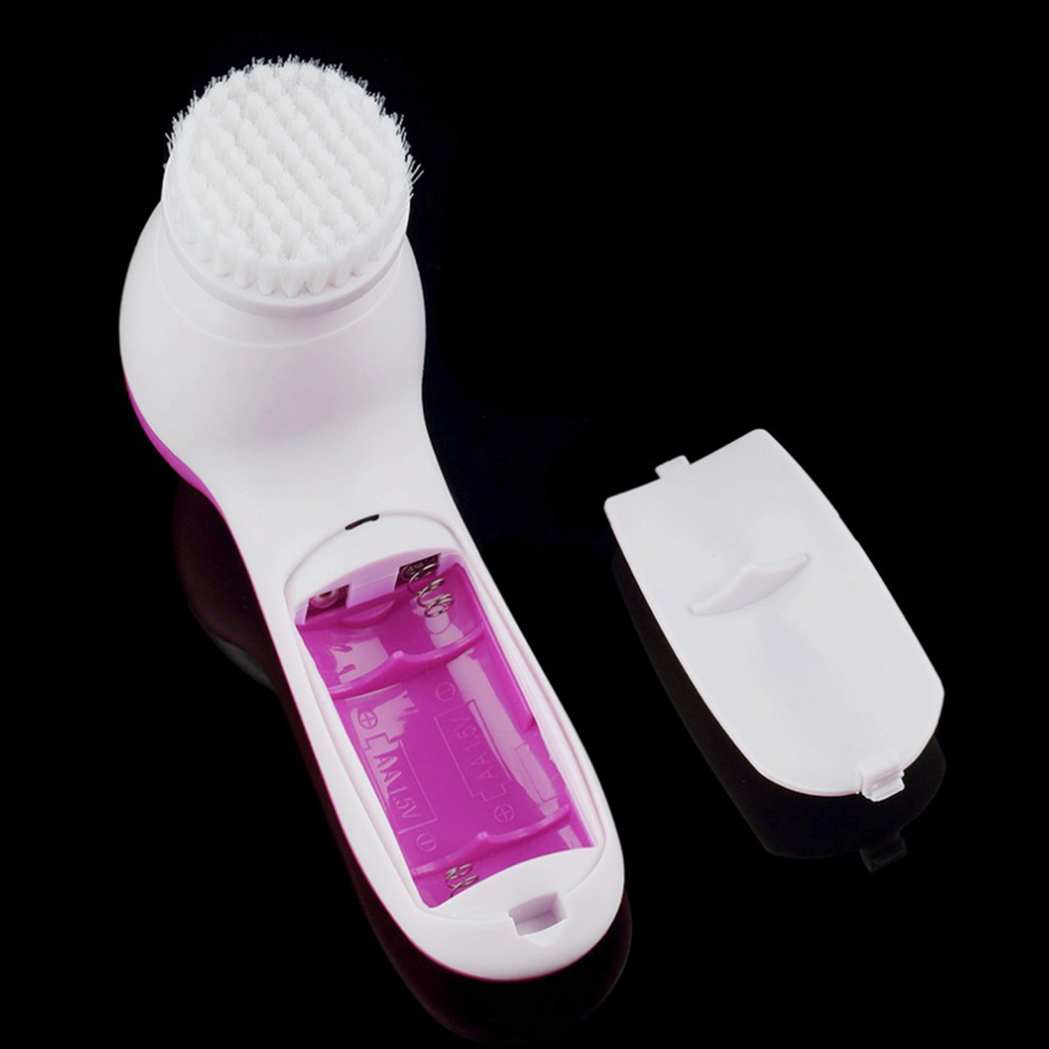 5 In 1 Electric Wash Face Cleaning Machine Facial Cleanser Pore Cleaner Body Cleansing Massage Mini Skin Beauty Massager Brush