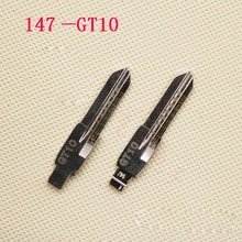 Nr. .147 gt10 udskiftningsnøgleblad til fiat iveco bilnøgleemner med skala