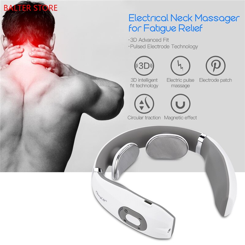 Intelligent Cervical Spine Massage Instrument Pulse Compress Kneading Neck Multifunctional Physiotherapy Instrument