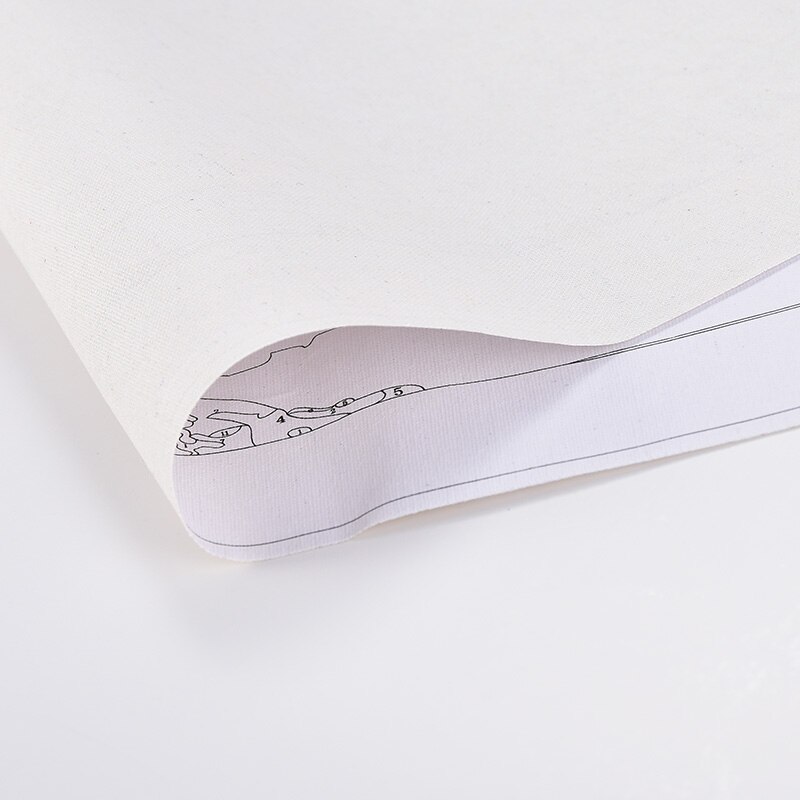 Pintura Diy de tortuga por números para colorear por números, arte de pared moderno, imagen por números para decoración del hogar, juguetes hechos a mano para niños