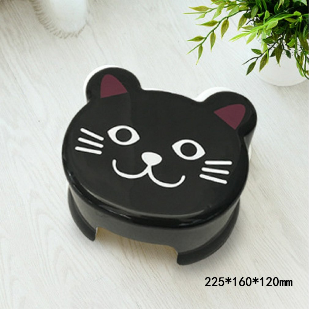 Cute Living Room Thick Plastic Stool Bathroom Bath Bench Cartoon Children Toddler Bench Shoes Bench Stool