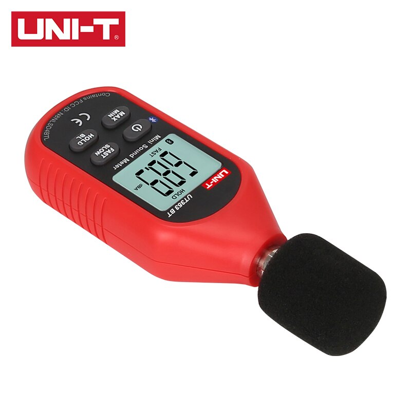 Microphone à capteur UT353BT-Mini condensateur de bruit, technologie de passage de bande, UNI-T