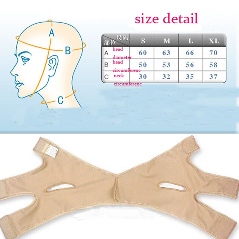 Gezicht V Shaper Facial Afslanken Bandage Ontspanning Tillen Riem Vorm Lift Verminder Dubbele Kin Gezicht Thining Band Massage Gereedschap
