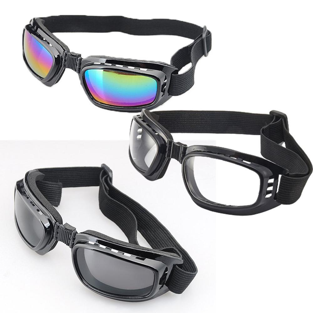 Motorcycle Goggles Polarized Day Night Cycling Sunglasses Temples Band Interchangeable Helmet Glasses