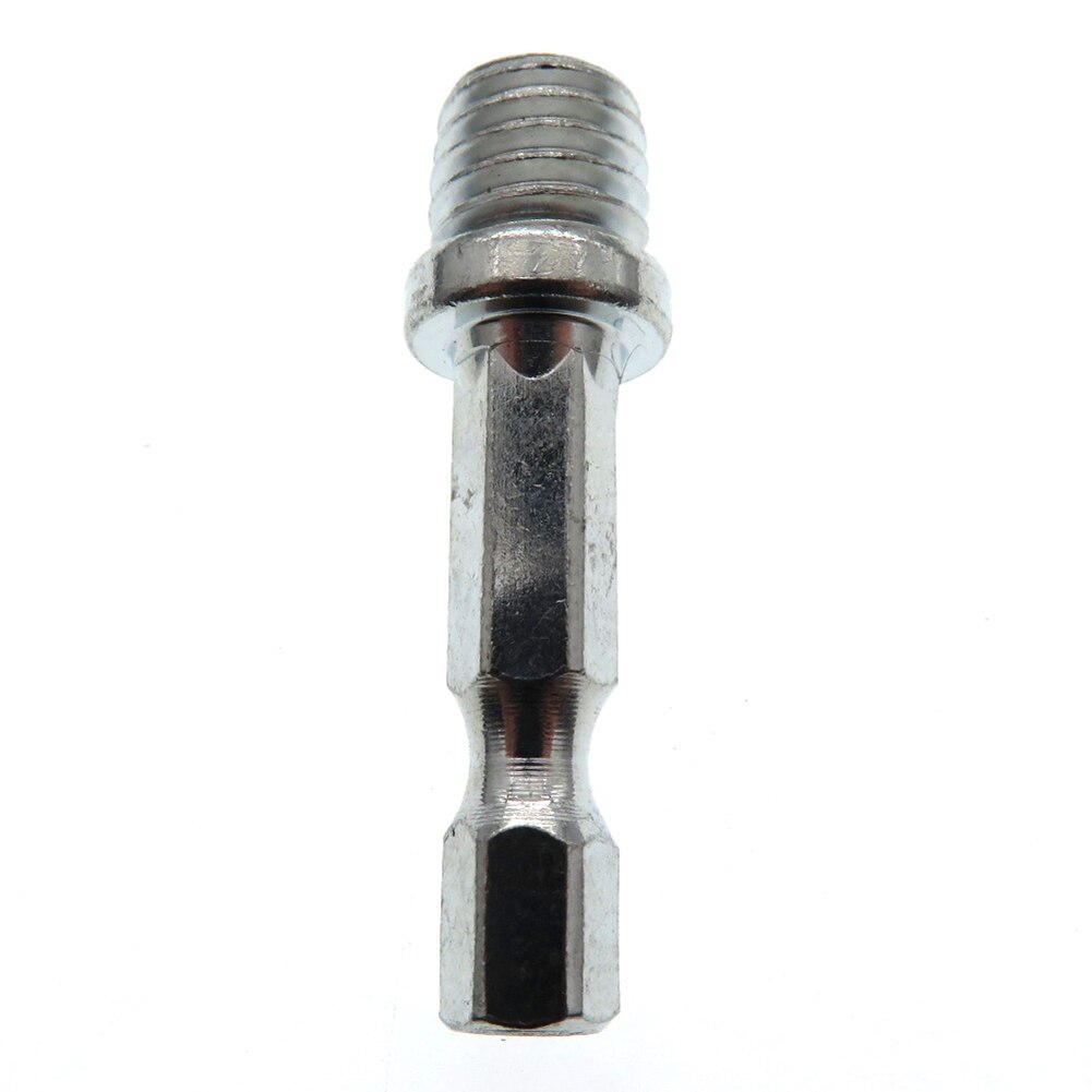 M10/M14 Hexagon Rod Adapter Thread Connecting Rod Adapter Replacement Disc Polishing Grinder Connect Converter Drill Chuck Tools: M10