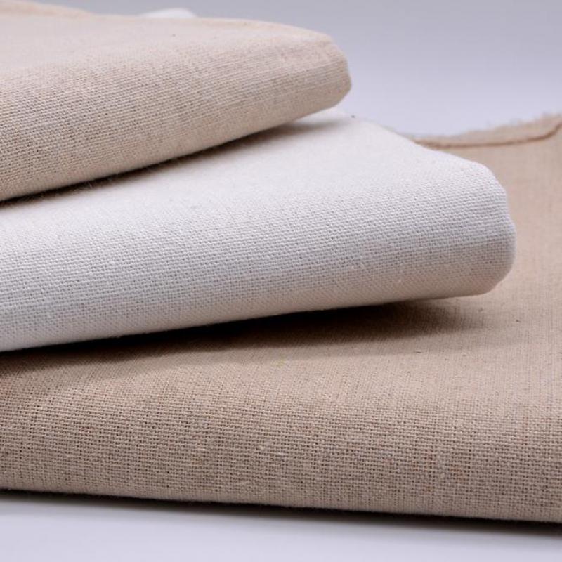 Tela de lino y algodón de cáñamo de 1 metro para Patchwork, muñecas para coser, pintura, Textiles, bolsas de cortinas, mantel de 145cm de ancho, Telos
