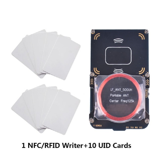 Proxmark3 Latest Version Replicator RFID Duplicator NFC Writer Proxmark 3 Access Control Card Reader USB Set Clone: Khaki