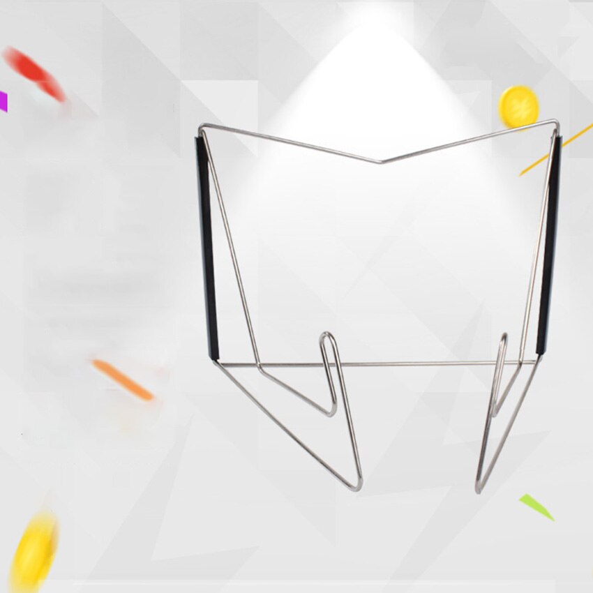 1PC Foldable Adjustable Angle Reading Book Stand Base Portable Document Holder Students Bookends Book Organizer