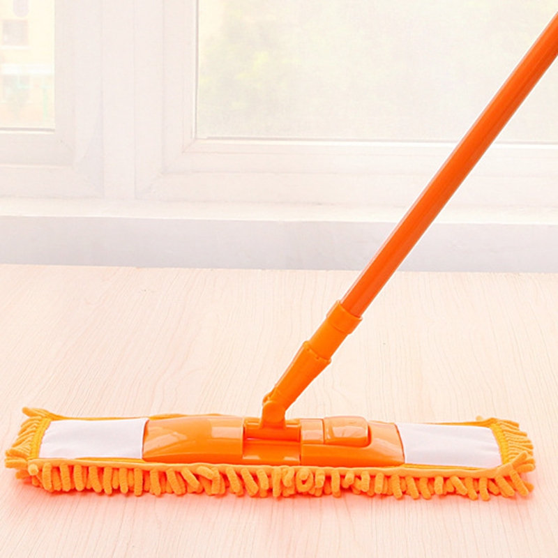 Husholdnings chenille flad moppegulv mopper støvvisker 360 grader til trækeramiske fliser hjem rengøringsværktøj stærk vandabsorption