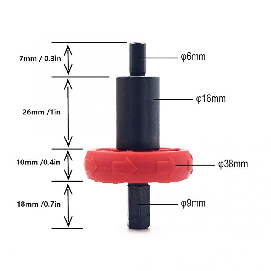String Trimming Part Electric Start Drill Bit Diesel Engine Starter Adapter Replacement Kit Outdoor Power Equipment