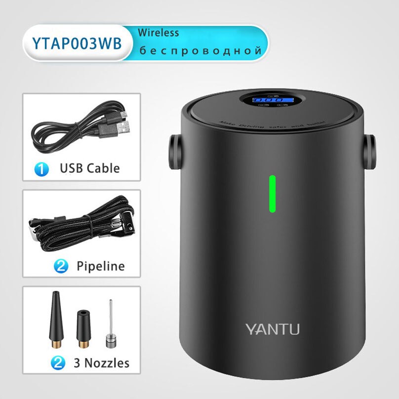 12V 150PSI Digital Car Air Compressor Portable Mini Car Tyre Inflator Air Pump Rechargeable for Auto Emergency Motorcycle Ball