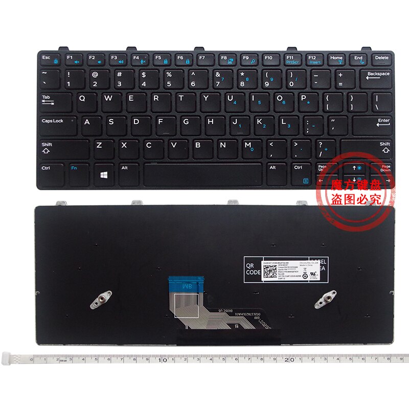Us Keyboard Voor Dell Latitude 3180 3189 3380 Seires Geen Backlit