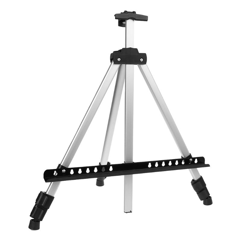 Portable Adjustable Aluminum Artist Easel Sketch Painting Drawing Display Stand With Bag