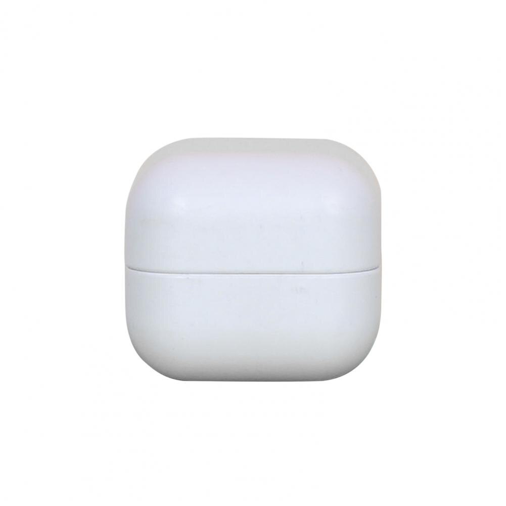 Iron Empty Tea Tin Mini Empty Loose Herbal Storage Box with Lid Space-saving Tea Bucket Storage Bin Tea Box коробка для чая: White