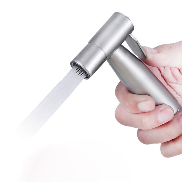 Toalett spray kran forhøyet vaskemaskin dyse håndholdt wc bidet sprøyte