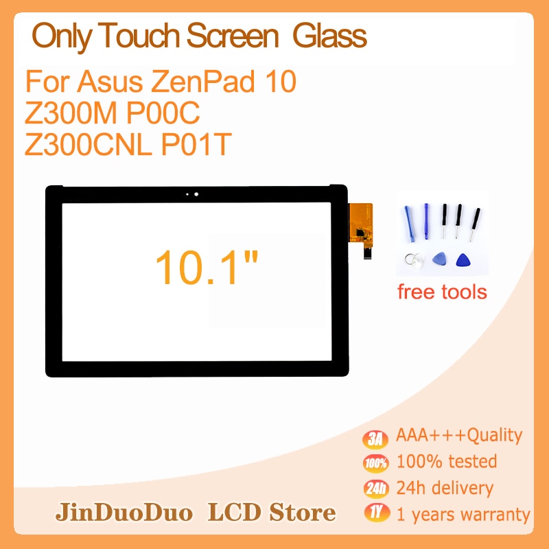 Touch Screen Glass Panel Sensor For Asus Zenpad 10 Zenpad z300 z300m p00c z300cnl p01t Tablet Yellow Ribbon Replacement Part