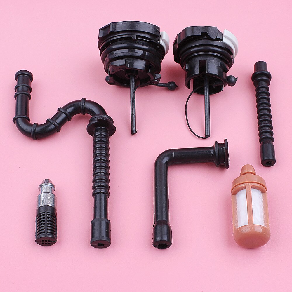 Kit de bouchon de réservoir pour Stihl MS260 026 MS 260, remplacement de tronçonneuse, pièce de rechange pour outils de jardinage, filtre à huile