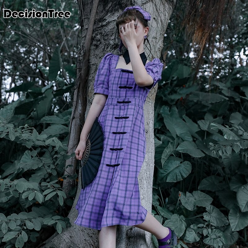 Chinese Dress chinese national cheongsam satin vintage costume halter dress socialite women dresses qipao