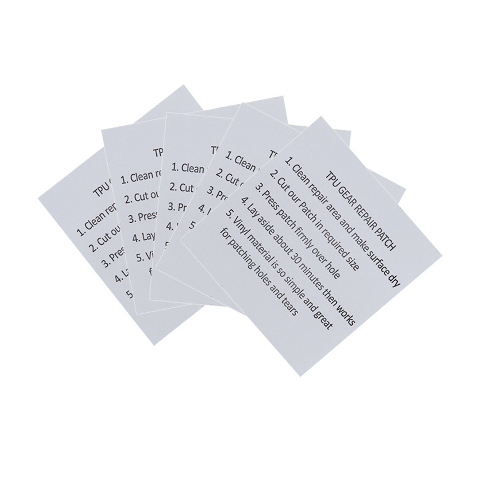 Prym Klebeflicken Nylon, 2 Stück, 6,5 x 14cm, transparent 929532