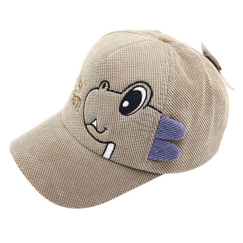 Boys Girls Children Caps Hats Child Adjustable Sun Protection Cartoon Print Casual Visors