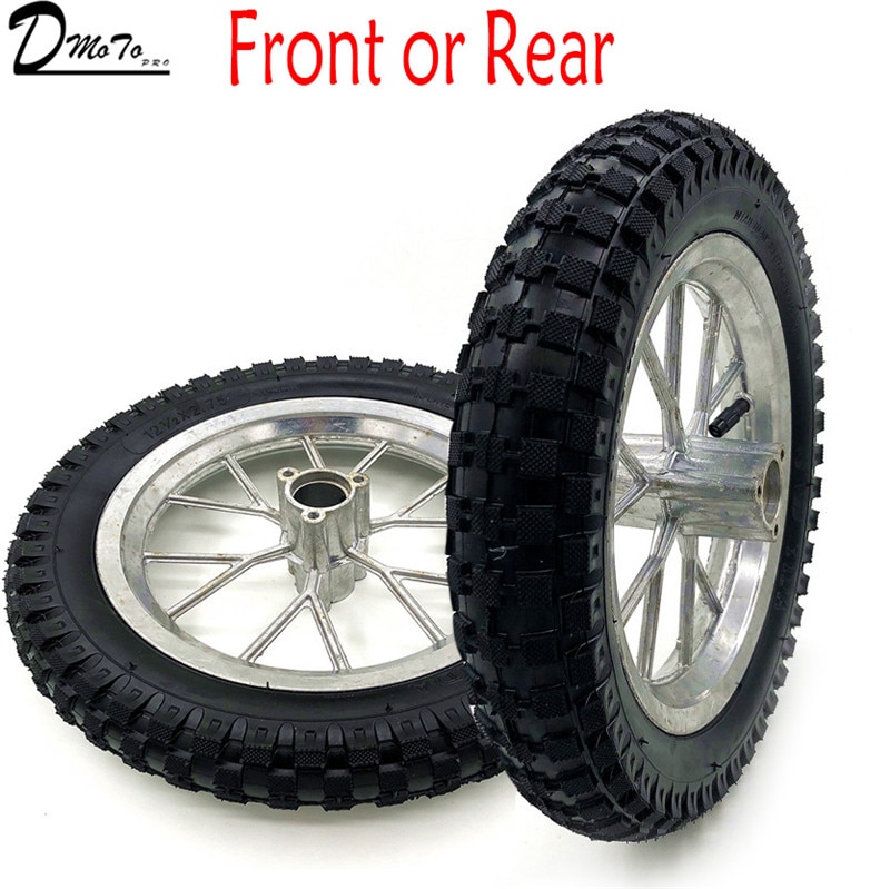 Neumáticos de rueda trasera o delantera de 12,5x2,75, ruedas de 47 y 49cc, Mini PIT Monkey Pocket Dirt Bike