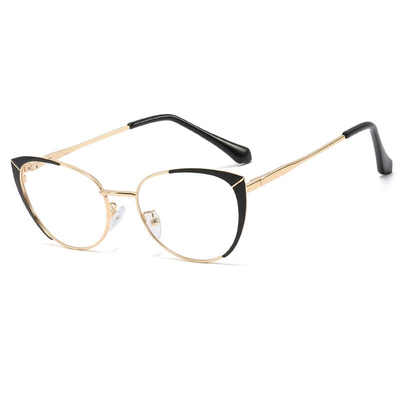Cat Eye Computer Glasses Anti Blue Ray Optical Eye Blue Light Blocking Glasses Spectacle Blocking Gaming Filter Glass