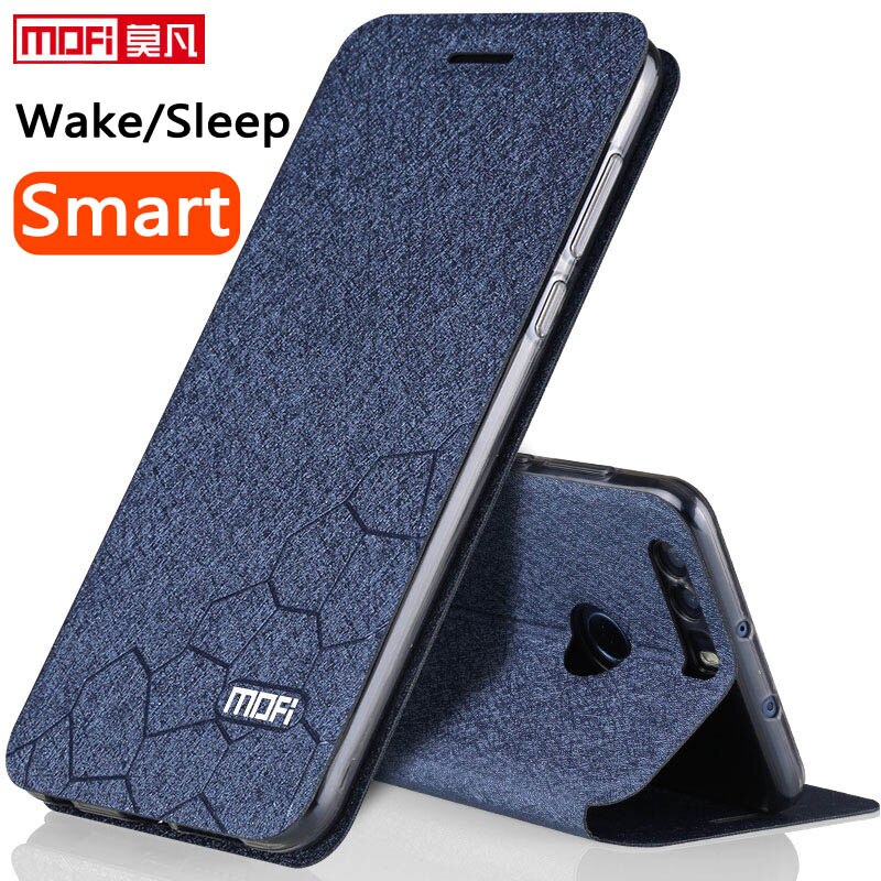 Flip Case Voor Huawei Honor 8 Case Stand Lederen Originele Pu Antiklopmiddelen Honor 8 Cover Smart Terug Fundas Silicon Honor8 coque Capa