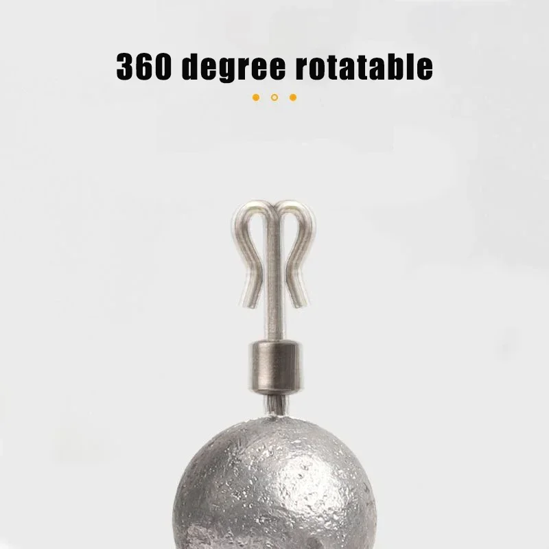 10 uds/5 uds R-ring plomo plomo 3,5g/5g/7g/10g/14g/20g bola/cilindro peso de plomo cambio rápido plomo accesorios de pesca