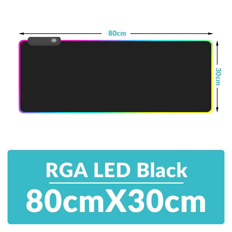 DATA FROG Gaming Mouse Pad Computer Gamer Big Mouse Mat Anti-slip Keyboard Mousepad Mats For PC Laptop Desk Resting Surface Mat: 80x30 yg