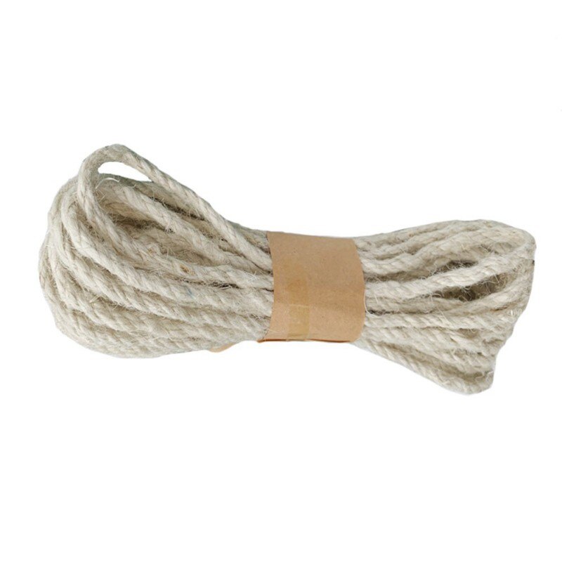 Sisal Rope for Cat Tree Cat Climbing Frame DIY cats scratching post toys making desk legs binding rope for cat sharpen claw: K