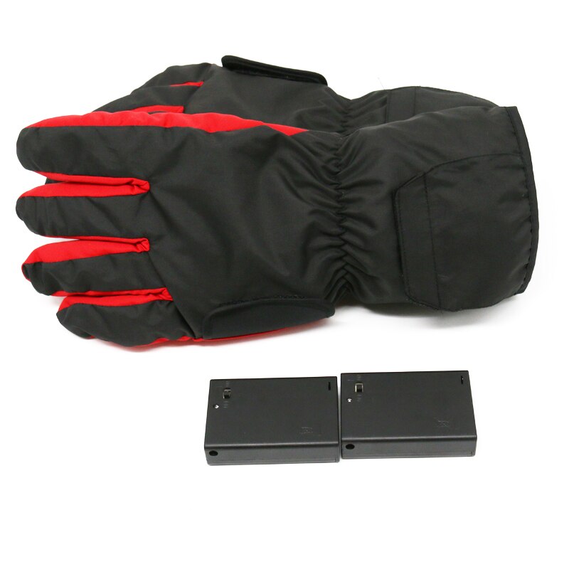 Verwarmde Handschoenen Voor Winter Batterij Case Verwarmde Handschoenen Handback Verwarmde Handschoenen Warm Houden Voor Camping Verwarming Handschoenen: Default Title