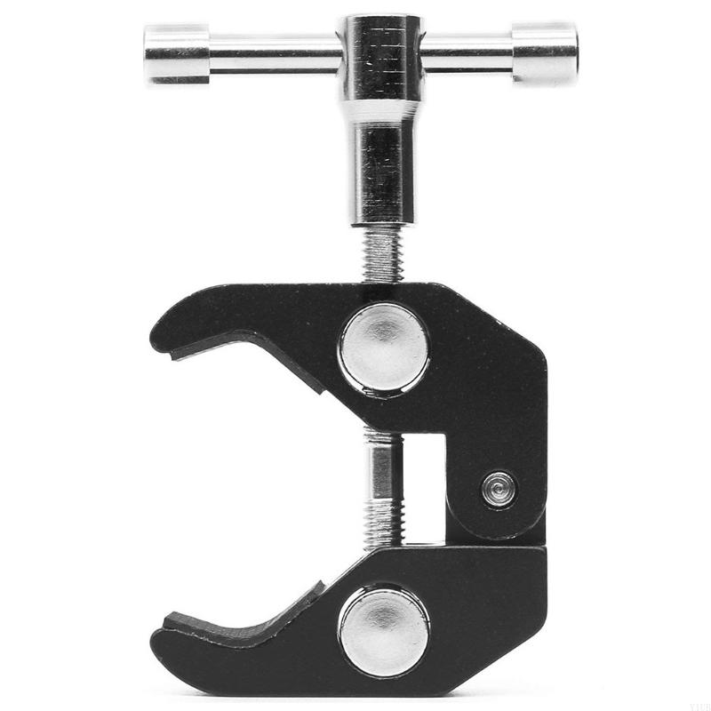 Y1UB Super Cland Crand Claw Clagus Tongs Peladores clipe Suporte para câmeras MONOPOD MONOPOD Stand Stand Mount