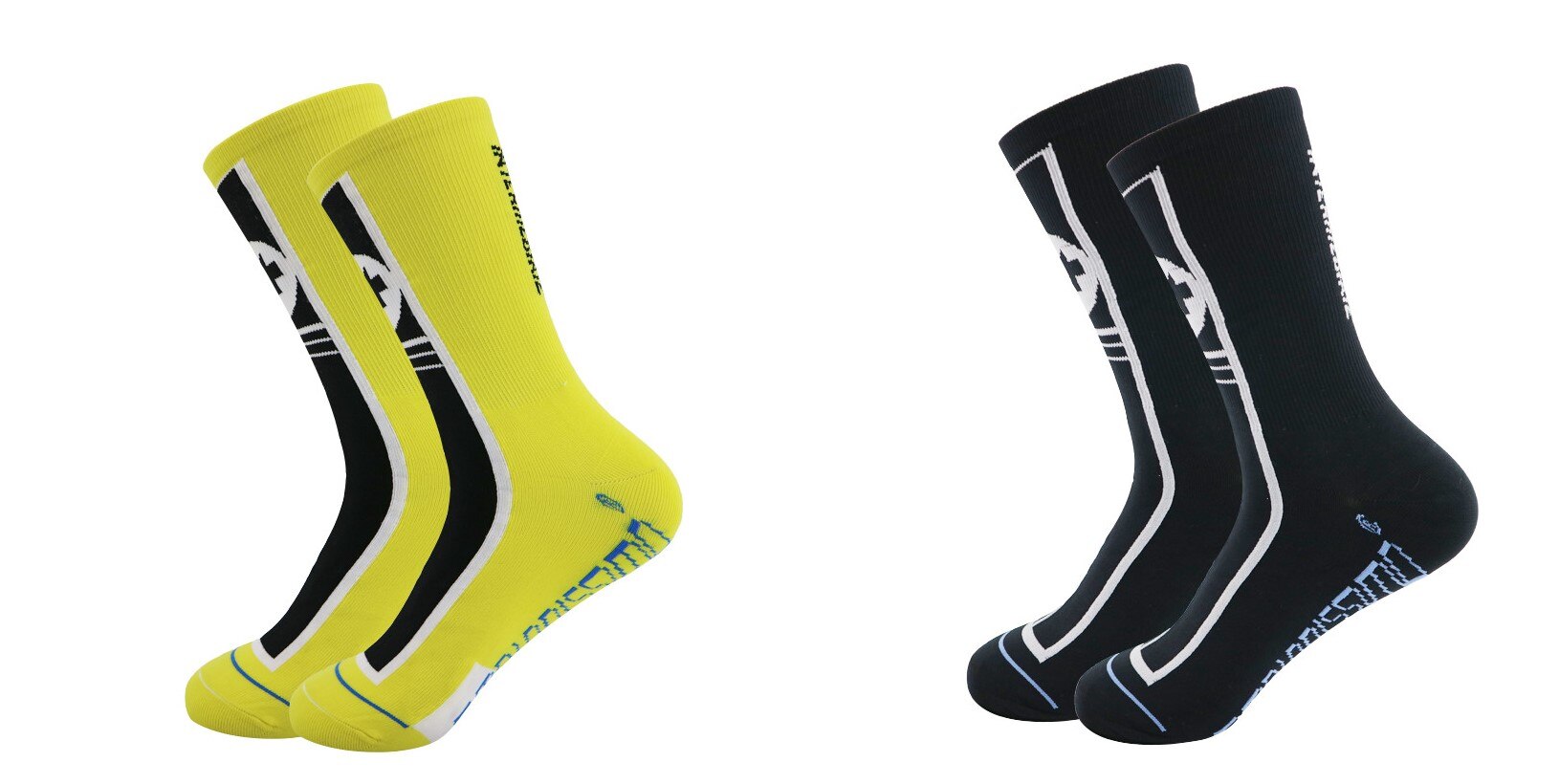 Men Coolmax Sports Socks Riding Cycling Basketball Running Sport Socks Summer Hiking Tennis Ski Bike Bicycle Slip: n