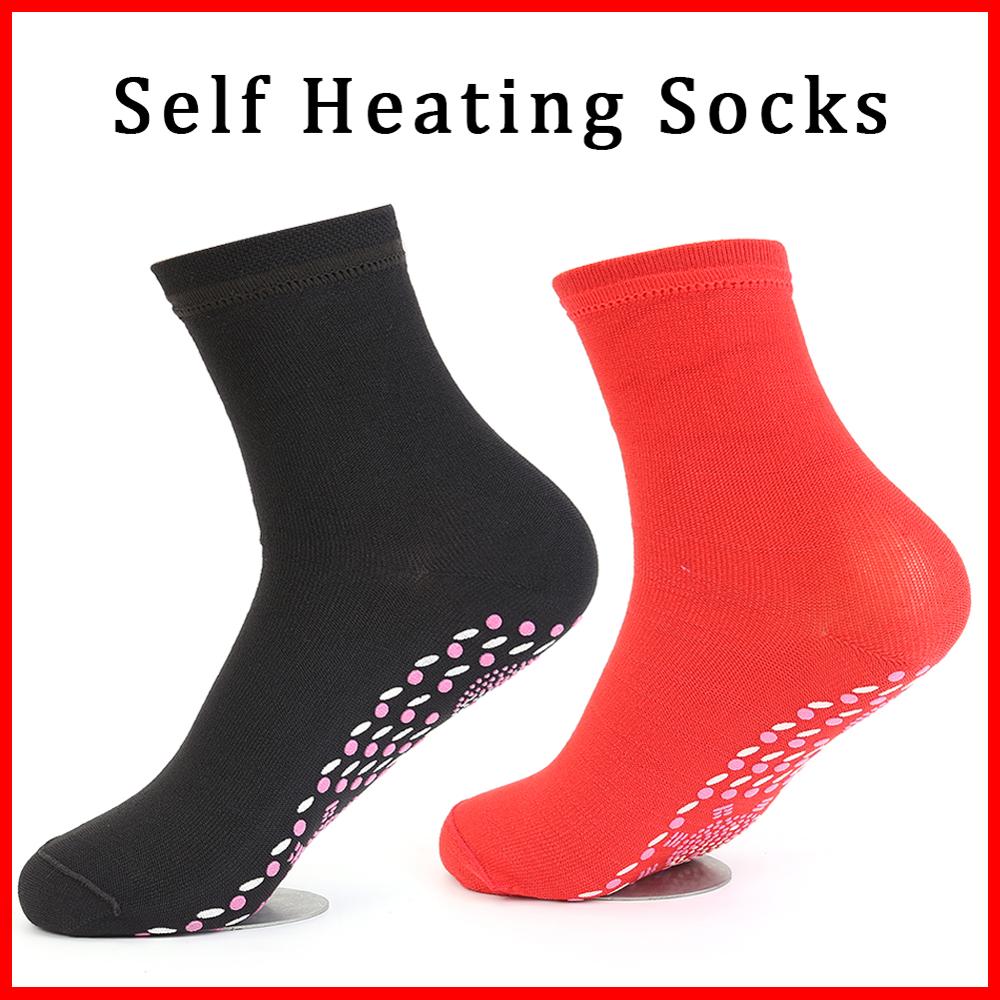 Tourmaline Self Heated Socks Winter Magnetic Therapy Warm Healthy Sock Women Men Help Warm Cold Feet Comfortable