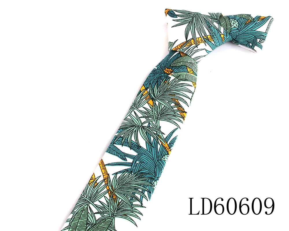Print Skinny Neck Ties For Men Women Slim Cotton Tie For Boys Girls Suits Ties For Wedding Party Men's Necktie Gravatas: SKY BLUE